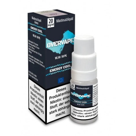 Energy Cool Nikotinsalz Liquid 10ml Overvape