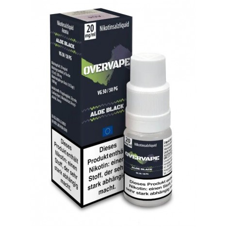 Aloe Black Nikotinsalz Liquid 10ml  Overvape