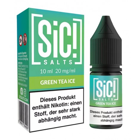 Green Tea Ice Nikotinsalz Liquid 10ml SIC