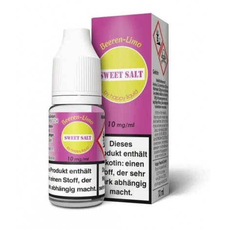Sweet Salt Beerenlimo Niotinsalz Liquid Happy Liquid 10ml
