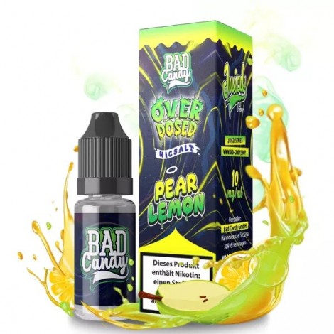 Pear Lemon Nikotinsalz Liquid 10 ml Bad Candy Juicd