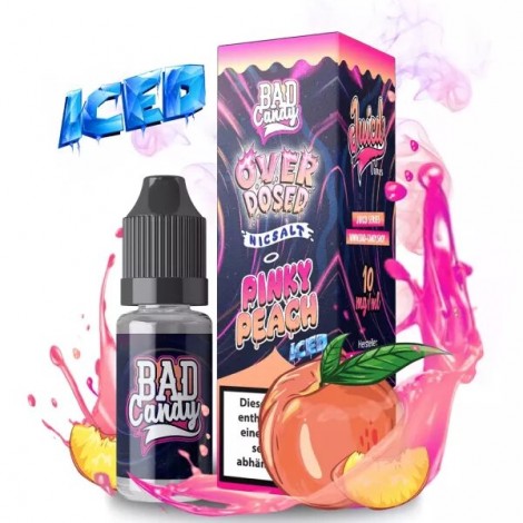 Pinky Peach Nikotinsalz Liquid 10 ml Bad Candy Juicd