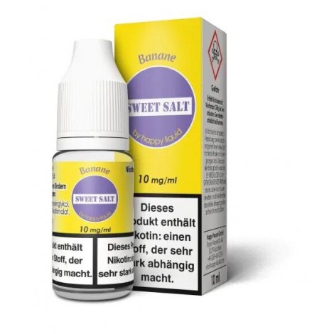 Sweet Salt Banane Niotinsalz Liquid Happy Liquid 10ml