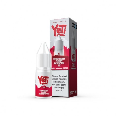 Strawberry Raspberry Cherry Ice Nikotinsalz Liquid 10 ml Yeti Summit