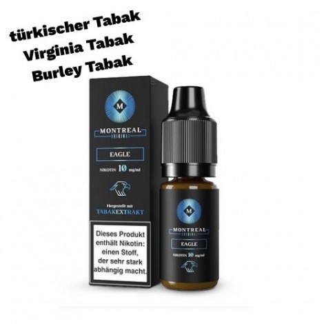 Eagle Nikotinsalz Liquid 10ml Montreal Original