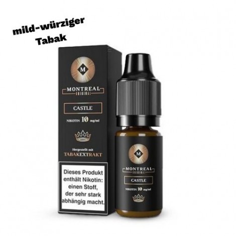 Castle Nikotinsalz Liquid 10ml Montreal Original