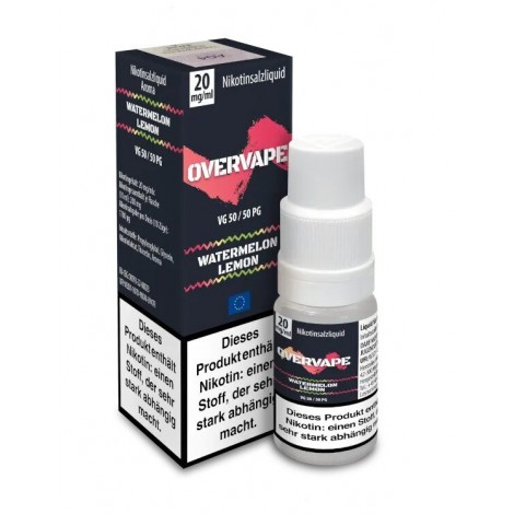 Watermelon Lemon Nikotinsalz Liquid 10ml Overvape