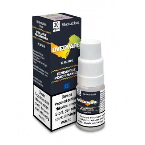 Pineapple Peach Mango Nikotinsalz Liquid 10ml Overvape