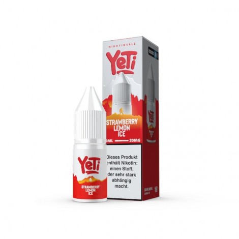Strawberry Lemon Ice Nikotinsalz Liquid 10 ml Yeti Summit