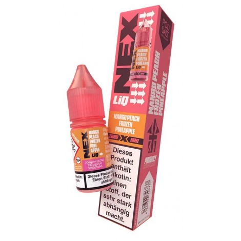 Mango Peach Frozen Pineapple Nikotinsalz Liquid 10 ml Nexliq by Pod Salt