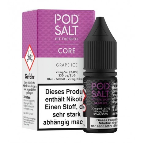 Grape Ice Nikotinsalz Liquid 10ml Pod Salt Core