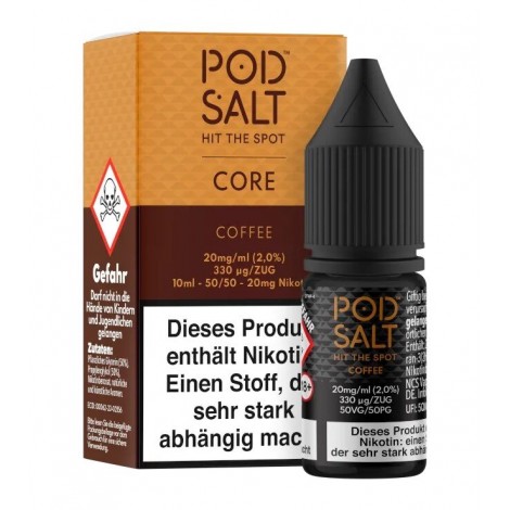 Coffee Nikotinsalz Liquid 10ml Pod Salt Core