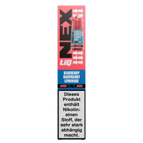 Blueberry Raspberry Lemonade Nikotinsalz Liquid 10 ml Nexliq by Pod Salt