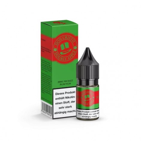 Double Apple Nikotinsalz Liquid 10 ml Don Cristo
