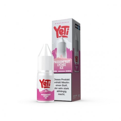 Passionfruit Lychee Ice Nikotinsalz Liquid 10 ml Yeti Summit