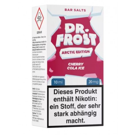 Cherry Cola Ice Nikotinsalz Liquid 10ml Dr. Frost Arctic Edition