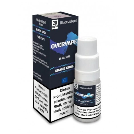 Grape Cool Nikotinsalz Liquid 10ml Overvape