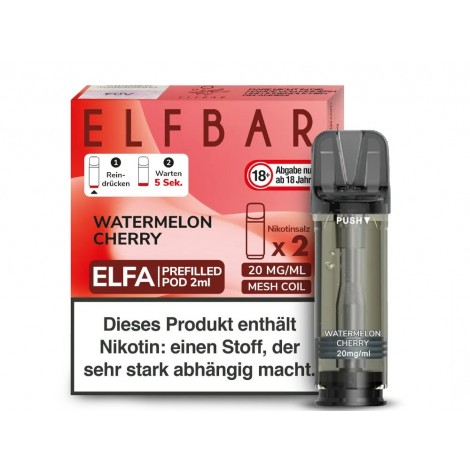 Watermelon Cherry Elfa Pod 2 Stück