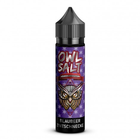 Blaubeer Zimtschnecke Aroma 10ml Owl Salt