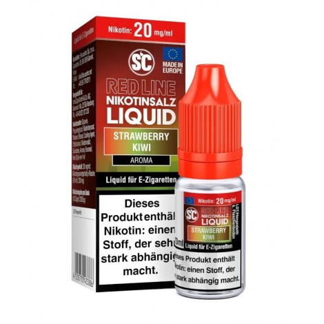 Strawberry Kiwi Nikotinsalz Liquid SC Red Line