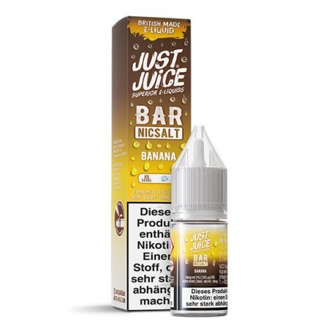 Banana Nikotinsalz Liquid 10ml Just Juice Bar