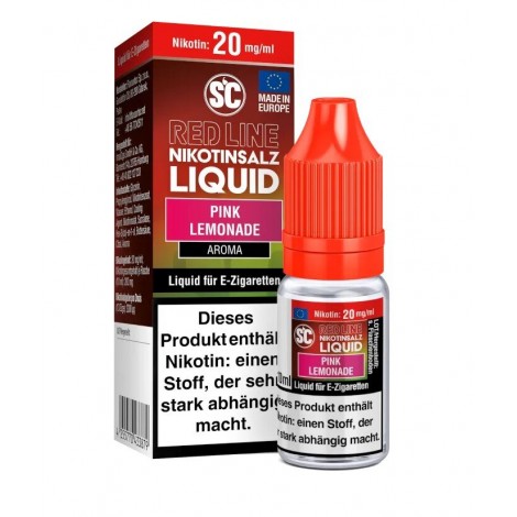 Pink Lemonade Nikotinsalz Liquid SC Red Line