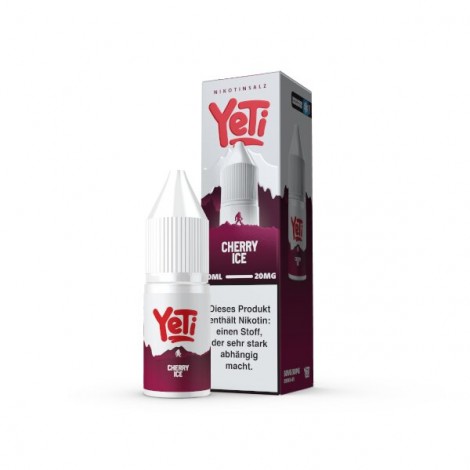 Cherry Ice Nikotinsalz Liquid 10 ml Yeti Summit