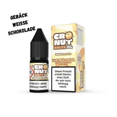White Chocolate Nikotinsalz Liquid 10ml Cronut