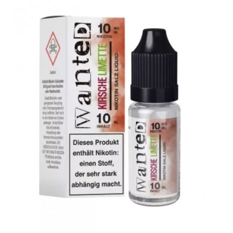 Kirsche Limette Nikotin Salz Liquid Wanted Overdosed