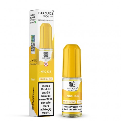 NRG Ice Nikotinsalz Liquid 10ml Bar Juice 5000
