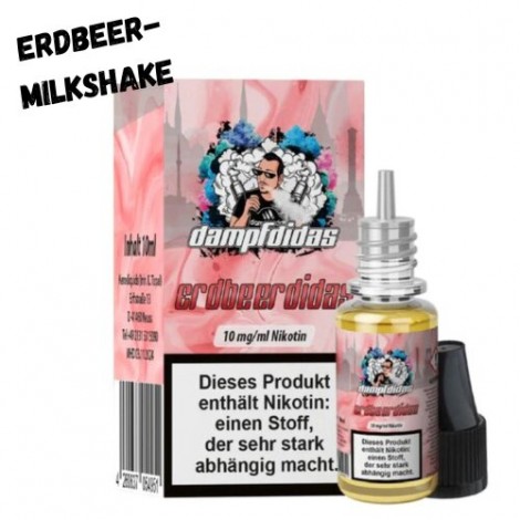 Erdbeerdidas Nikotinsalz Liquid 10ml Dampfdidas