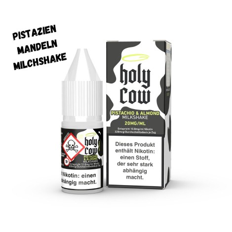 Pistachio Almond Milkshake Nikotinsalz Liquid 10ml Holy Cow