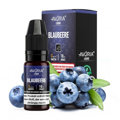 Blaubeere Liquid 10ml Avoria