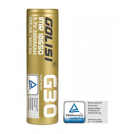 Golisi G30 18650 20A 3000mAh