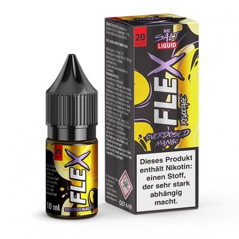 Overdosed Mango Nikotinsalz Liquid Revoltage Flex 10ml