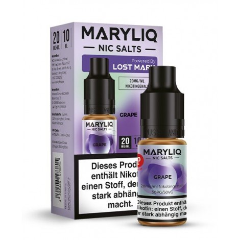 Grape Nikotinsalz Liquid 10ml Maryliq