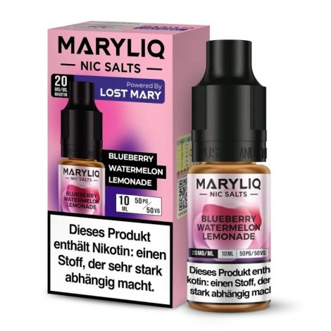 Blueberry Watermelon Lemonade Nikotinsalz Liquid 10ml Maryliq