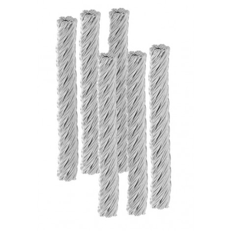 Artemis 2 TC RDTA Steel Wire Silber 6 Stück