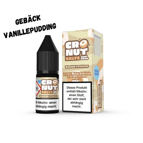 Vanilla Pudding Nikotinsalz Liquid 10ml Cronut