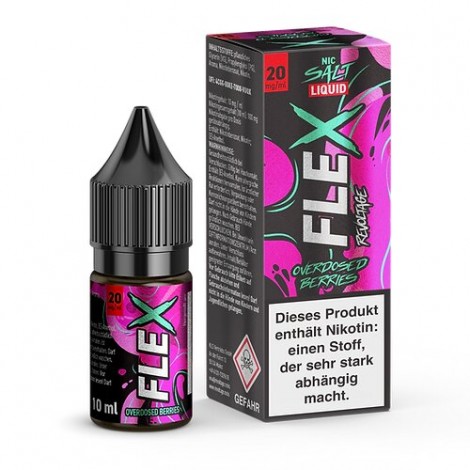 Overdosed Berries Nikotinsalz Liquid Revoltage Flex 10ml