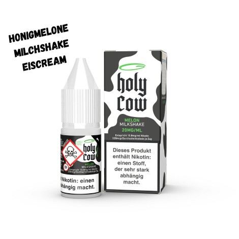 Melon Milkshake Nikotinsalz Liquid 10ml Holy Cow