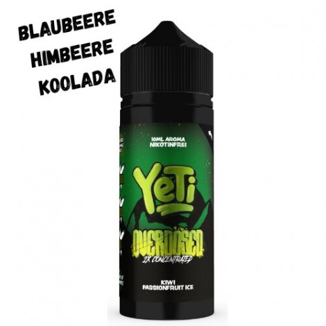 Kiwi Passionfruit Ice Aroma 10ml Yeti Overdosed