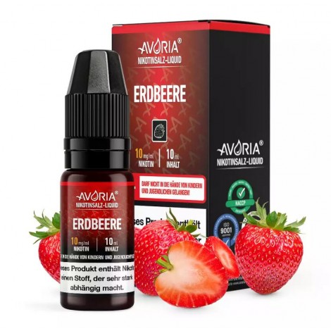 Erdbeere Nikotinsalz Liquid 10ml Avoria