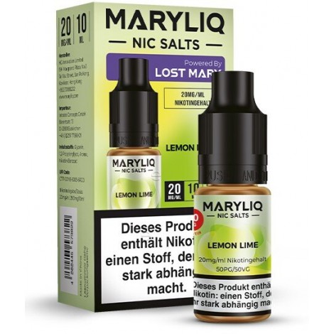 Lemon Lime Nikotinsalz Liquid 10ml Maryliq