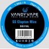 SS Clapton Wickeldrath Vandy Vape 10ft