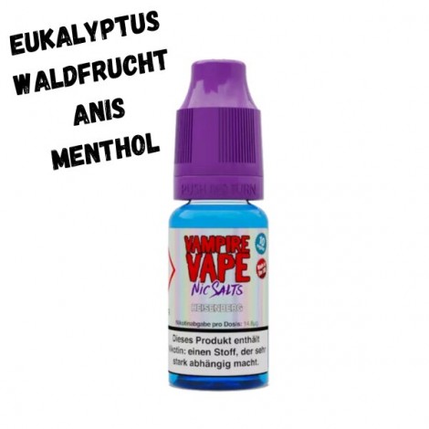 Heisenberg Nikotinsalz Liquid 10ml Vampire Vape