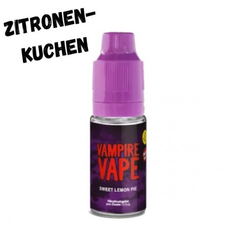 Sweet Lemon Pie Liquid 10ml Vampire Vape