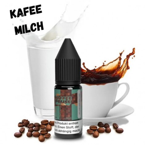 Milk & Kaffee Nikotinsalz Liquid 10ml Kaffeepause by Steamshots
