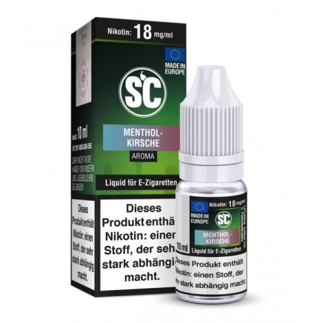 Menthol-Kirsche Liquid 10ml SC
