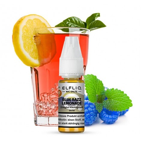 Blue Razz Lemonade Nikotinsalz Liquid 10ml Elfliq